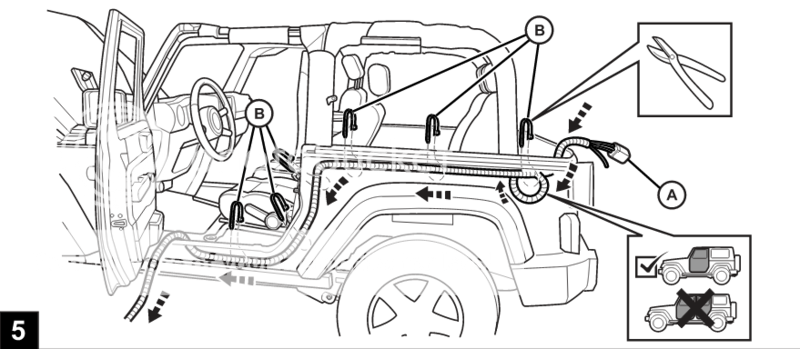 Jeep Wrangler JK: How to Install Hardtop Wiring Harness | Jk-forum